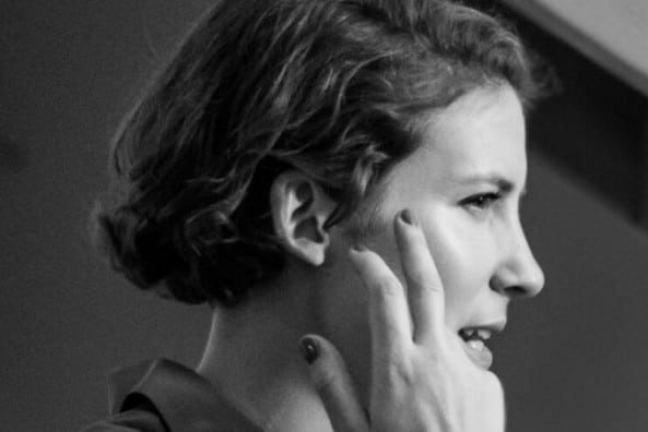 Kate Antrobus in the Adjuvant Capital office.